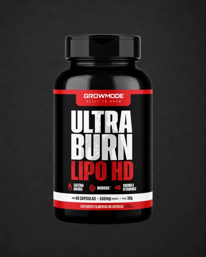 Termogênico Emagrecedor - Ultra Burn Lipo HD - (60 Cápsulas)