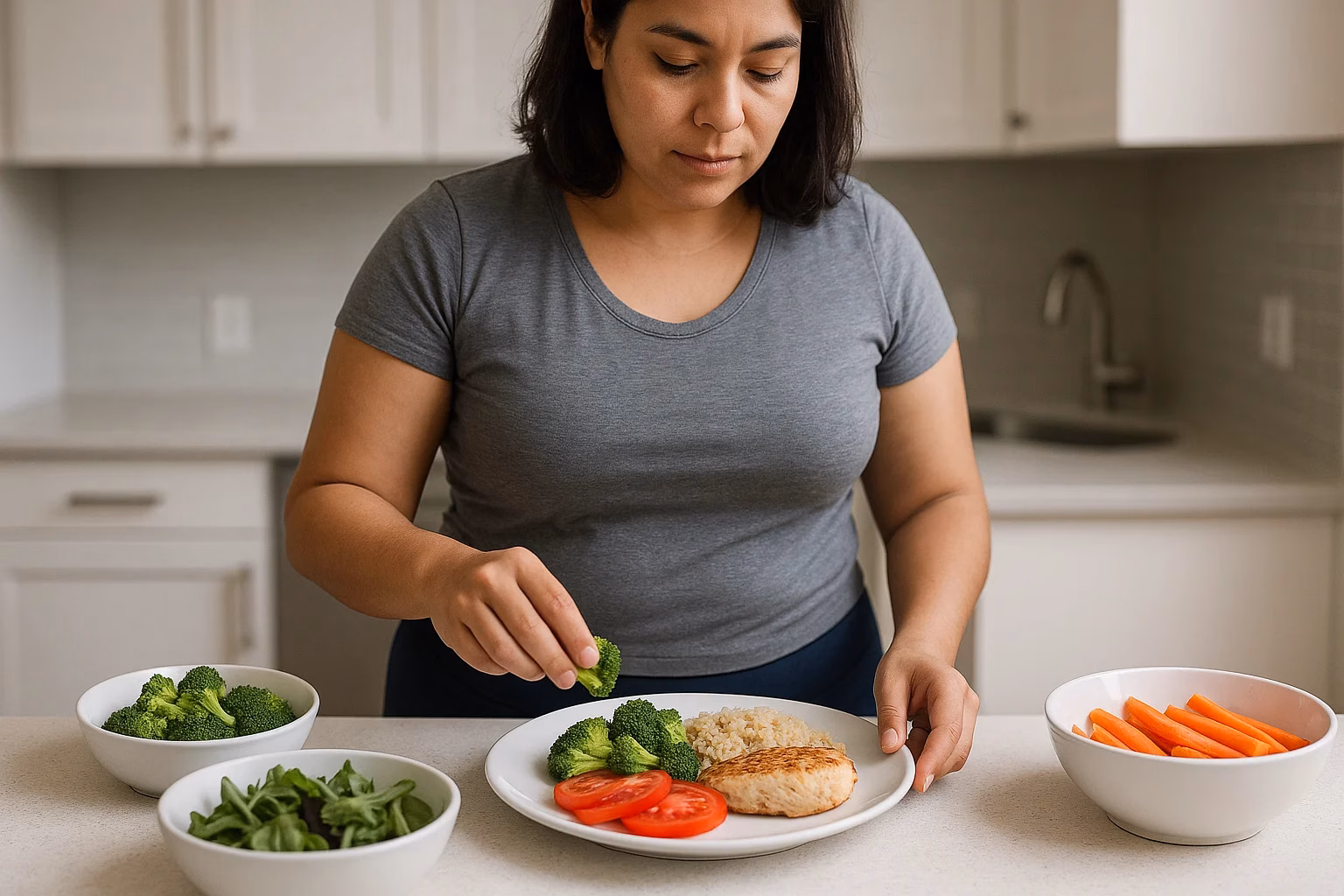 Porque a barriga é a última a emagrecer: entenda o que acontece e como destravar o processo refeicao equilibrada reducao gordura abdominal.imgo - Porque a barriga é a última a emagrecer: entenda o que acontece e como destravar o processo