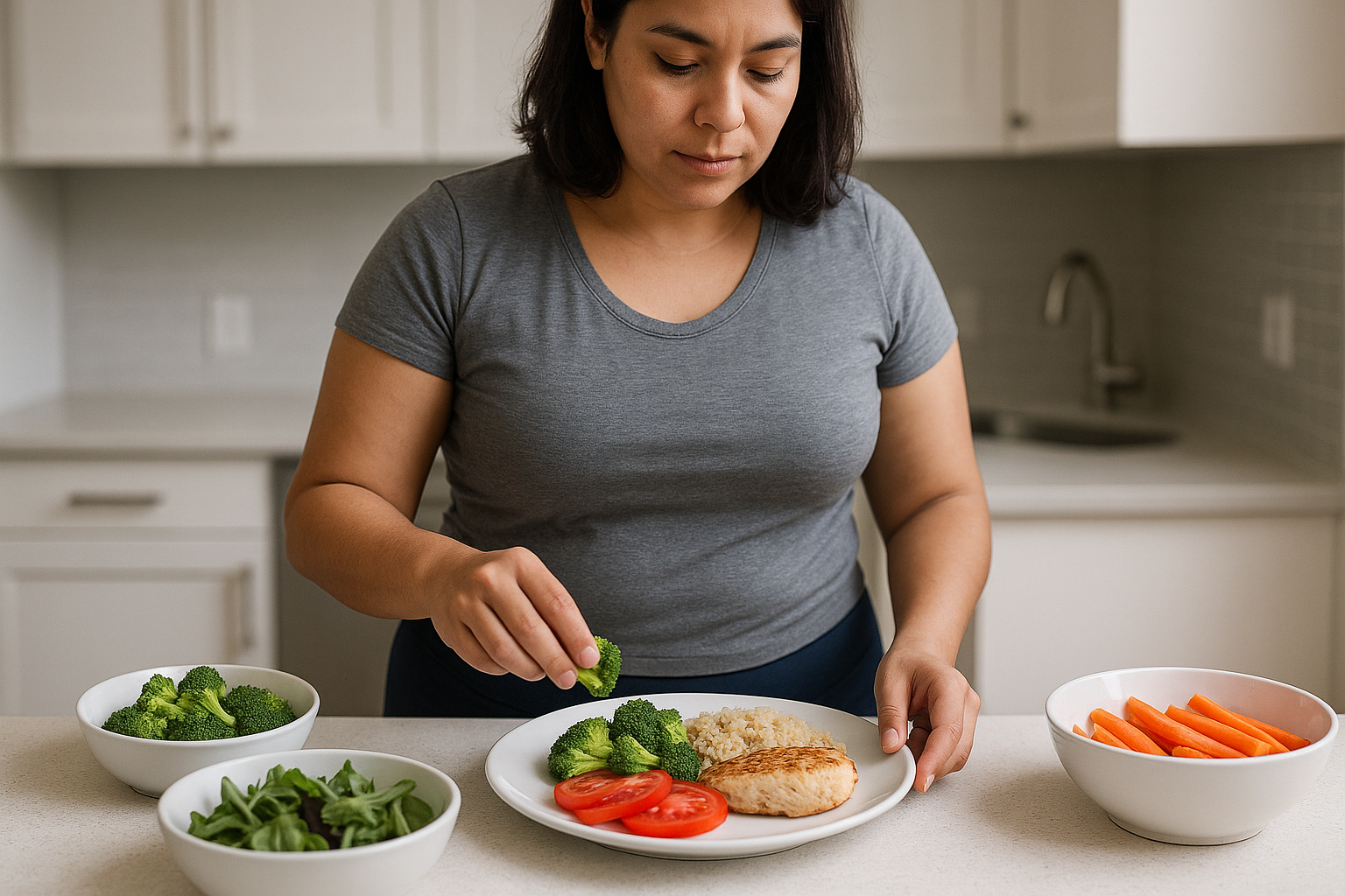 refeicao equilibrada reducao gordura abdominal - Porque a barriga &eacute; a &uacute;ltima a emagrecer: entenda o que acontece e como destravar o processo