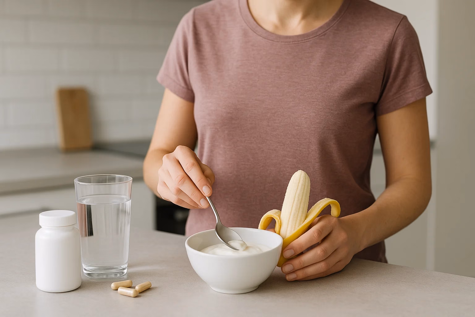 termogenico com alimento.imgo - Como tomar termog&ecirc;nico corretamente: dose, hor&aacute;rios e cuidados