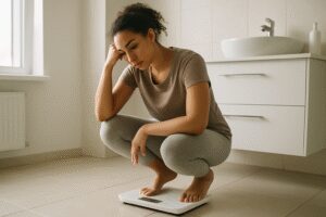 Por que o peso não baixa na balança? 13 motivos comuns (e o que fazer)