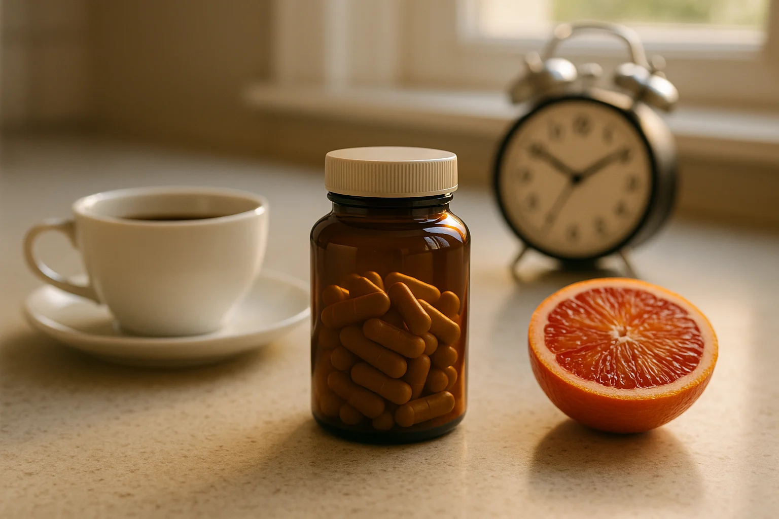 laranja moro cafeina melhor horario uso.imgo - Como tomar Morosil com cafe&iacute;na: guia pr&aacute;tico para potencializar energia e queima de gordura