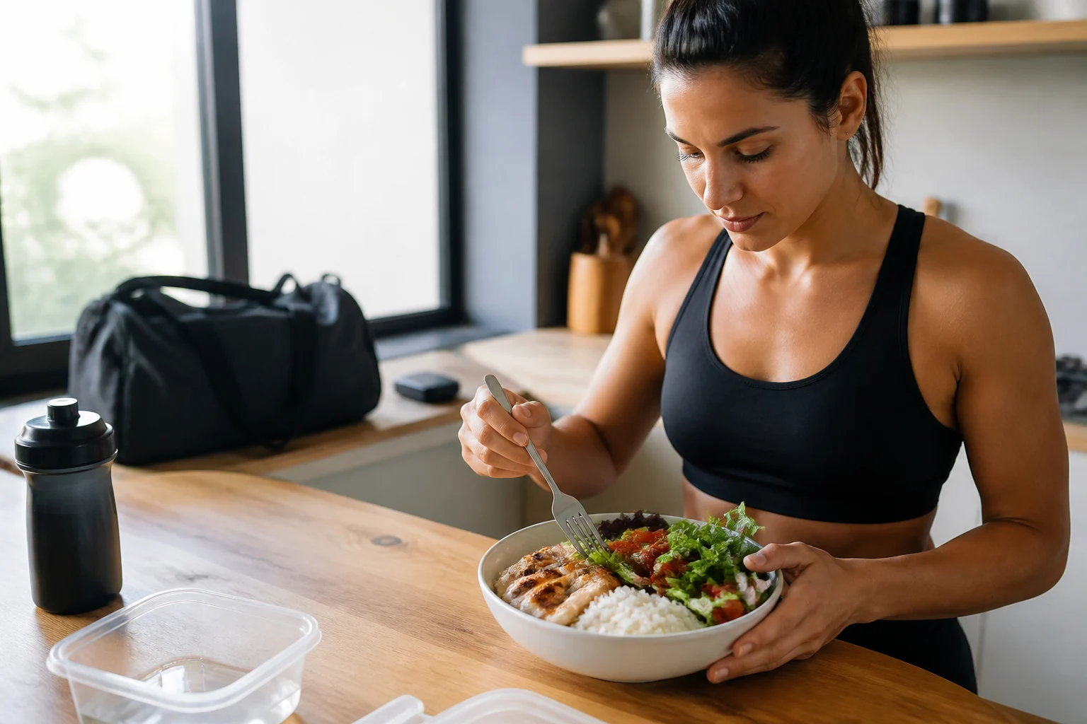 refeicao pos treino saciedade termogenico.imgo - Termog&ecirc;nico aumenta a fome depois: o que fazer (sem sabotar sua dieta)