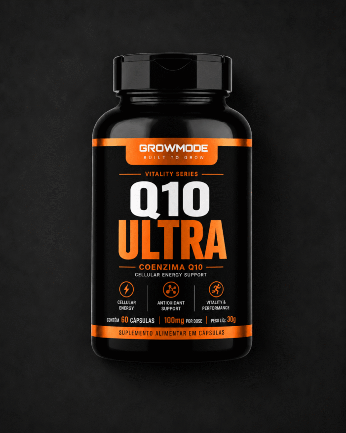 Q10 Ultra – Energia Celular, Vitalidade & Performance – (60 Cápsulas)