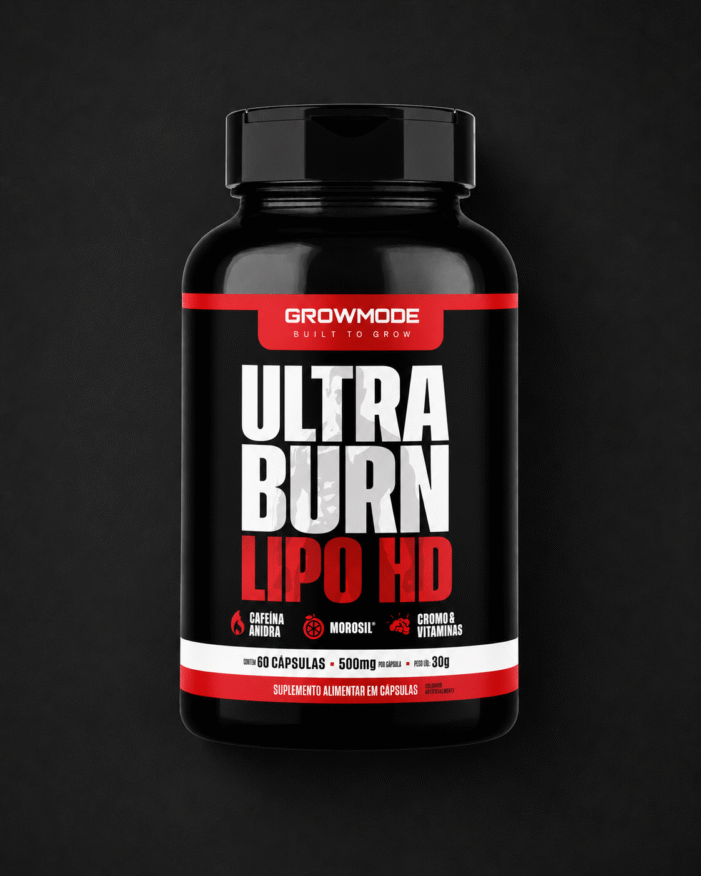 Termogênico Emagrecedor - Ultra Burn Lipo HD - (60 Cápsulas)