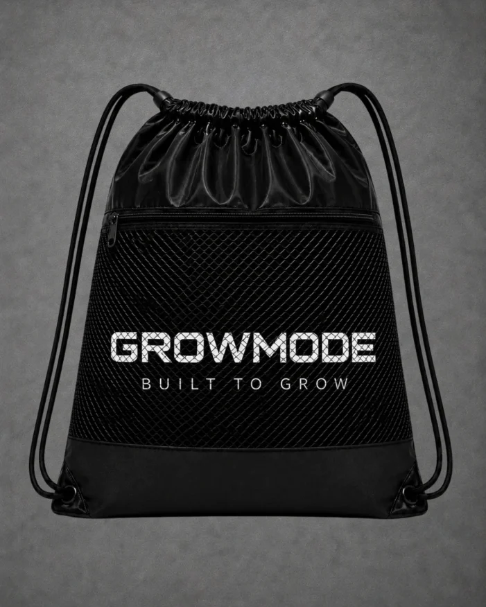 Bolsa em Nylon Impermeável e Resistente com Bolso Frontal - Growmode Bag