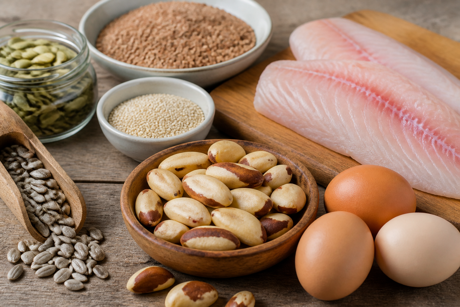 Selênio: para que serve e como tomar (guia completo e seguro) alimentos ricos em selenio - Selênio: para que serve e como tomar (guia completo e seguro)