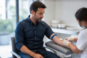 Como se preparar para exame de testosterona: guia completo (jejum, horários e o que evitar)