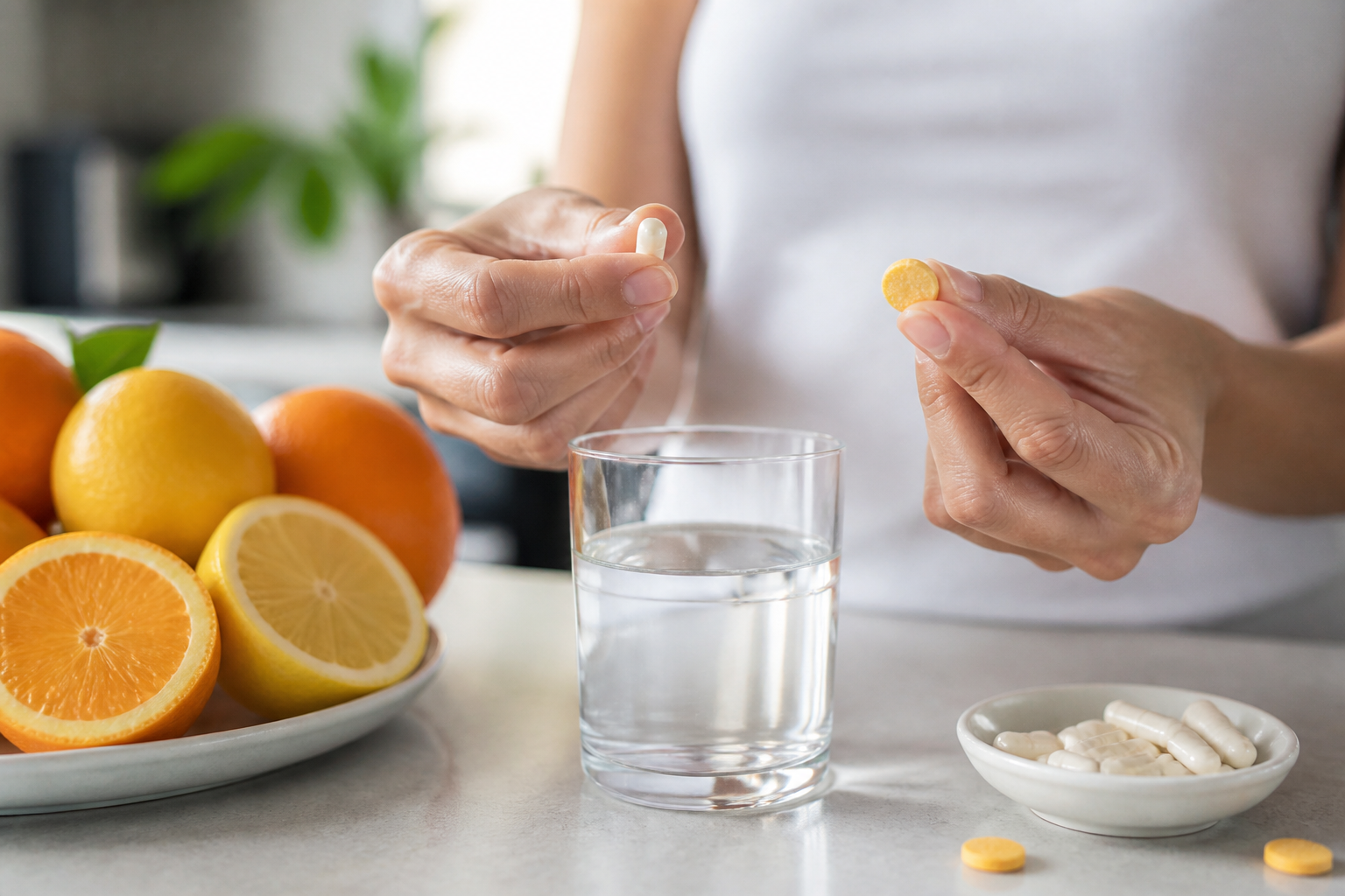 NAC ou Vitamina C: qual é melhor antioxidante? comparacao nac vitamina c rotina - NAC ou Vitamina C: qual é melhor antioxidante?