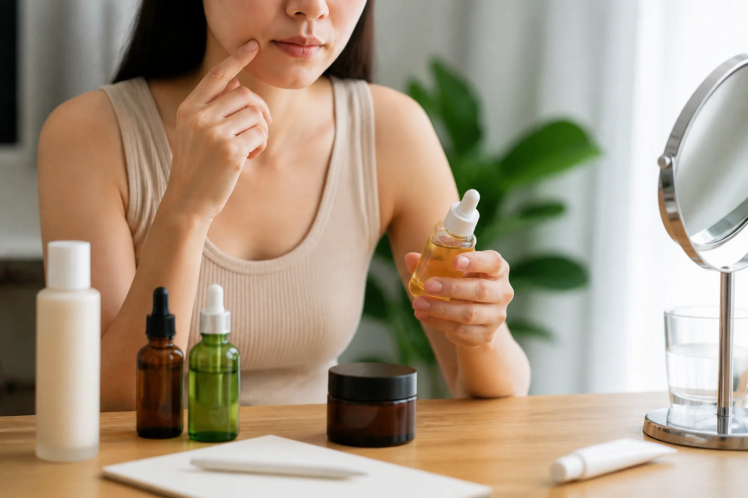 Vitamina E causa espinhas: mito ou verdade? Entenda o que a ciência sugere vitamina e acne rotina skincare.imgo - Vitamina E causa espinhas: mito ou verdade? Entenda o que a ciência sugere