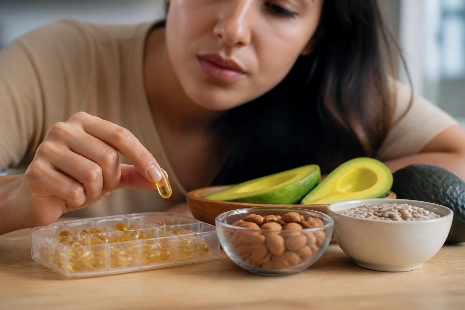 Vitamina E causa espinhas: mito ou verdade? Entenda o que a ciência sugere vitamina e alimentos suplemento.imgo - Vitamina E causa espinhas: mito ou verdade? Entenda o que a ciência sugere