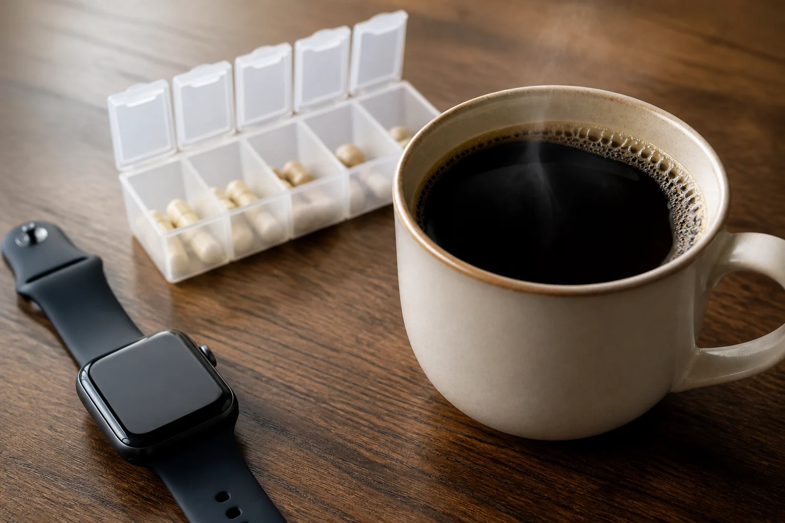 Termogênico perde efeito se tomar todo dia? Entenda tolerância, pausa e como usar melhor controle cafeina rotina termogenico.imgo - Termogênico perde efeito se tomar todo dia? Entenda tolerância, pausa e como usar melhor